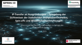 Sichtweisen der Stakeholder zum IP-Transfer an Ausgründungen